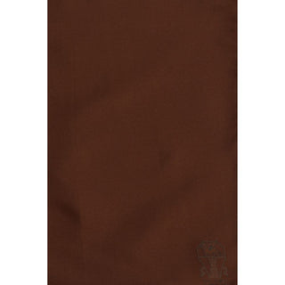 Brown Silk Pocket Square