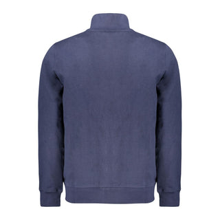 Blue Cotton Men's Sweatshirt