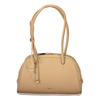 Beige Leather Women's Bag