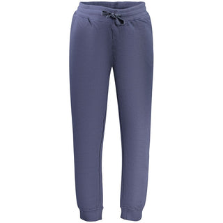 Blue Cotton Men's Trouser