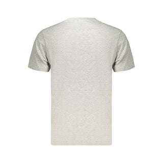Gray Cotton Men's T-Shirt