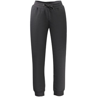 Black Cotton Men's Trouser
