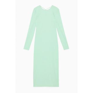 Green Polyamide Casual Dress