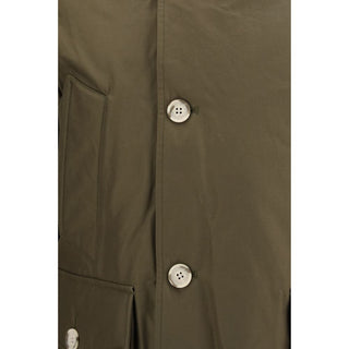 Bicolor Cotton Parka