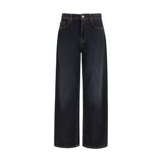 Black Cotton Jeans Denim