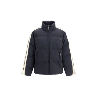 Black Polyamide Full-Length Jacket