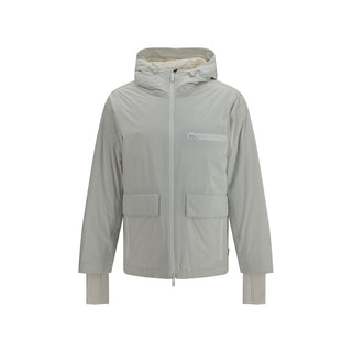 Gray Goose Down Shell Jacket