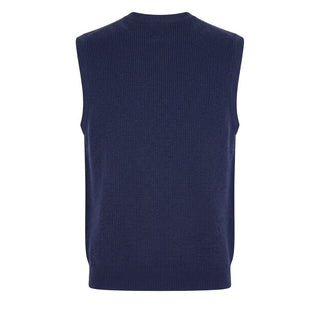 Blue Wool Men's Sweater