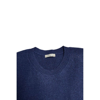 Blue Wool Men's Sweater