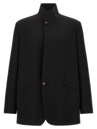 Black Wool Blazer