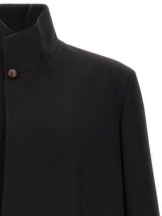 Black Wool Blazer