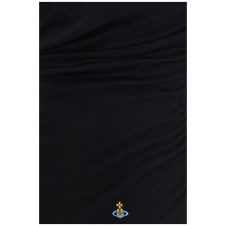 Black Viscose Shortsleeve Shirt