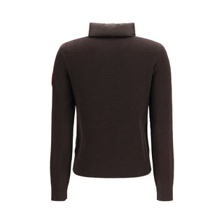 Brown Wool Oves Aries Full-Length Jacket