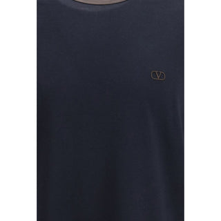 Blue Cotton T-Shirt