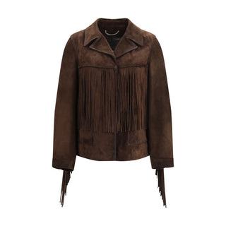 Brown Suede Leather Leather Jacket