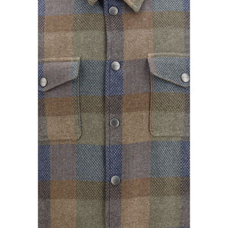 Multicolor Wool Oves Aries Shirt