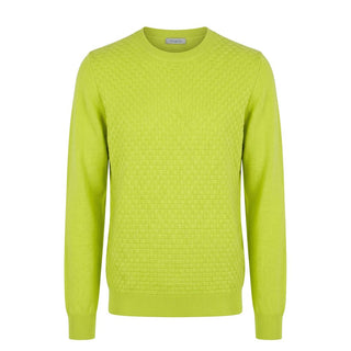 Green Wool Men's Sweater