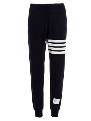 Blue Cotton Joggers (Workout Pants)