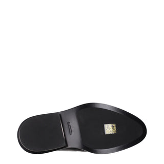 Black Leather Ankle Boots