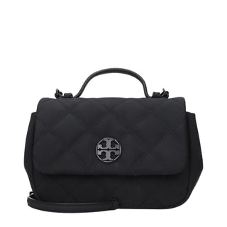 Black Fabric Handbag