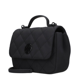 Black Fabric Handbag