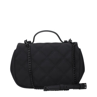 Black Fabric Handbag