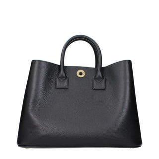 Black Leather Handbag