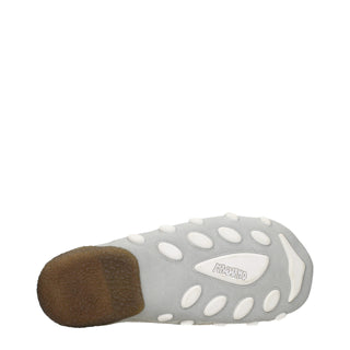 Beige Leather Low Top Sneakers