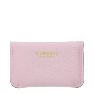 Pink Leather Cardholder