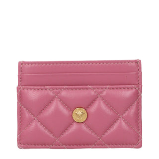 Pink Leather Cardholder