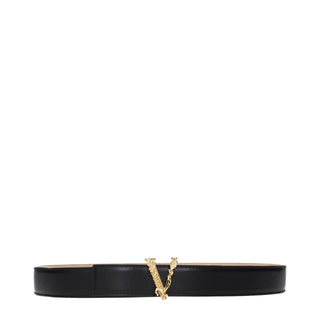 Black Leather Regular Belt