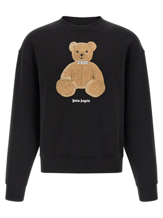 Black Cotton Sweatshirt