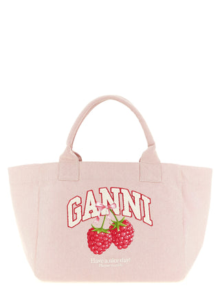 Multicolor Recycled Polyester Tote Bag