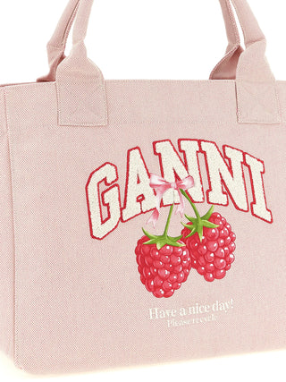 Multicolor Recycled Polyester Tote Bag