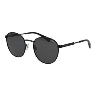 Black Stainless Steel Sunglasses