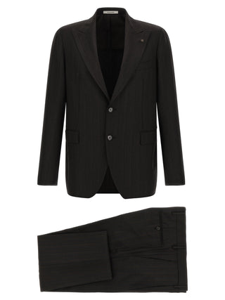 Gray Wool Two-Piece Suit