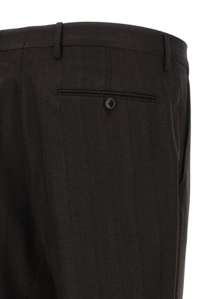 Gray Wool Two-Piece Suit