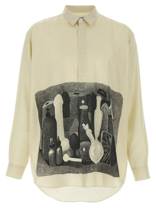 Beige Silk Blouse