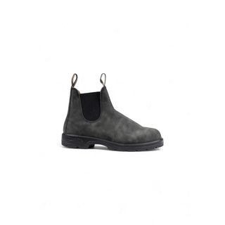 Black Leather Ankle Boots