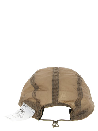 Beige Polyamide Cap (Baseball Hat)