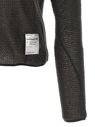 Black Polyester Sweatshirt