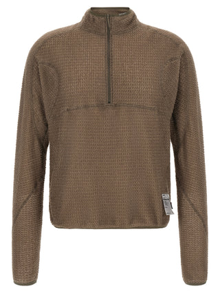 Brown Polyester Sweatshirt
