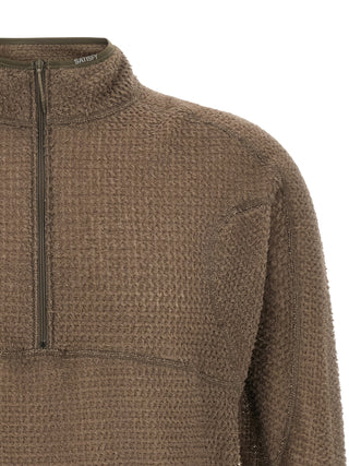Brown Polyester Sweatshirt