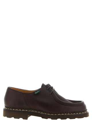 Brown Calfskin Oxfords And Derbies