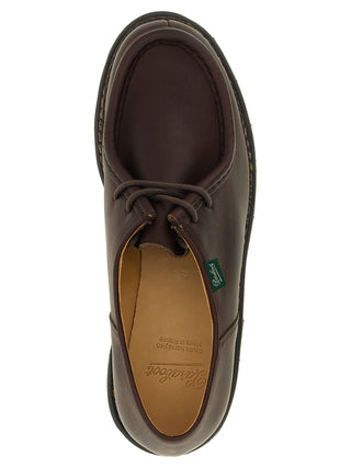 Brown Calfskin Oxfords And Derbies