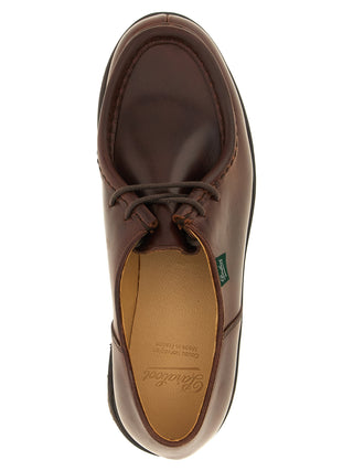 Brown Calfskin Oxfords And Derbies