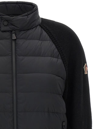 Black Polyamide Cardigan