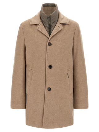 Beige Wool Coat