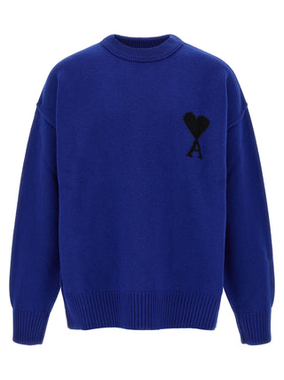 Blue Wool Cardigan