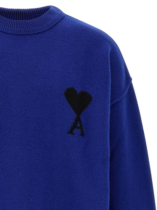 Blue Wool Cardigan